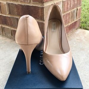 Cole Haan Eliza Grand 85mm nude leather
